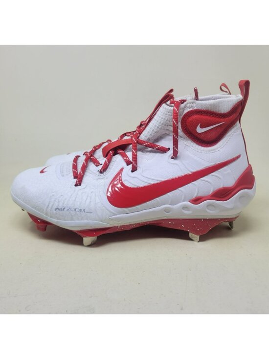 Nike Alpha Huarache NXT “White Red” Baseball Cleats Men\'s 8.5 DJ6517-108 main image 6